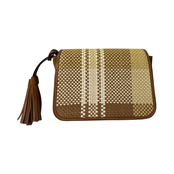 Tory Burch Thea Woven Web crossbody bag - Picture 4 of 11